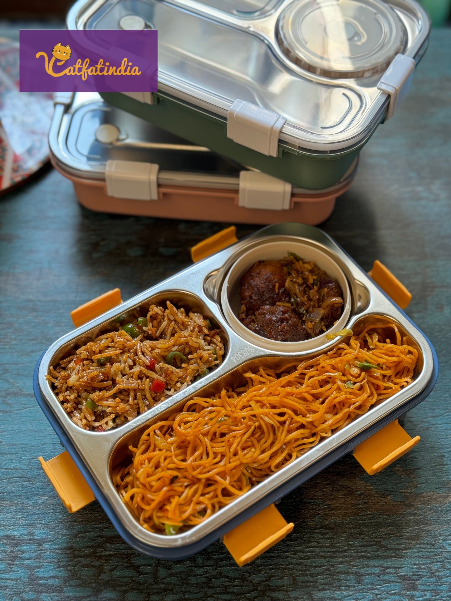 Balanced Meal Bento (Free Lunch Bag, Bottle, Cutlery Set)