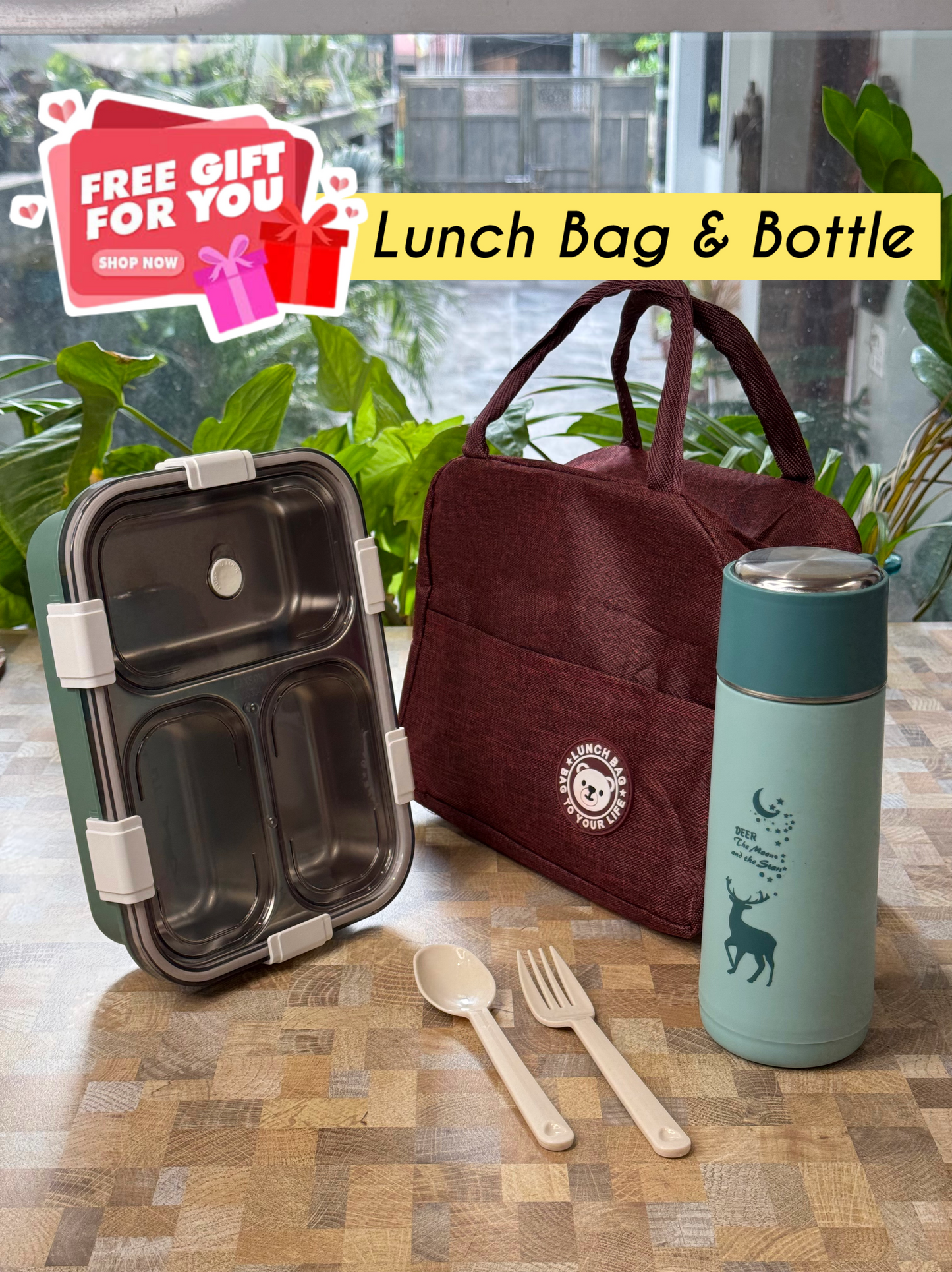 Meal to Go Stainless Steel Bento Box