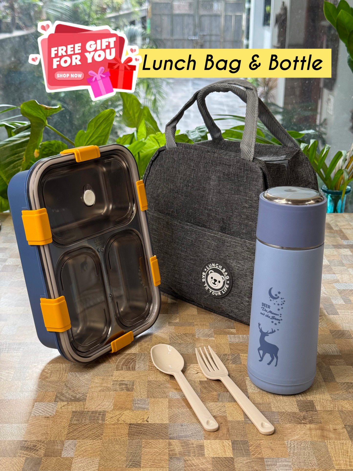 Meal to Go Stainless Steel Bento Box