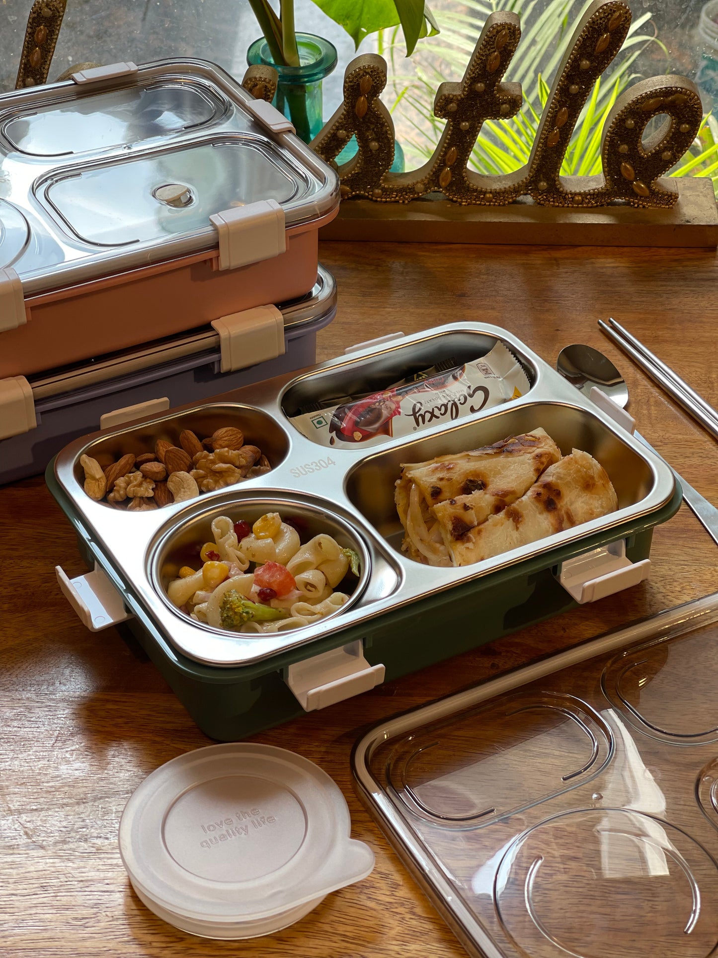 Meal Station Stainless Steel lunch box